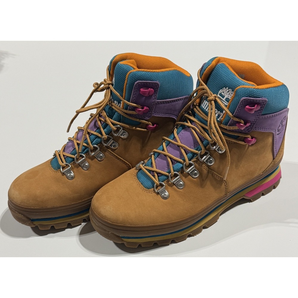 TIMBERLAND Euro Hiker A4849 - Women's Waterproof‎ Wheat Leather Boots - 7.5 NEW